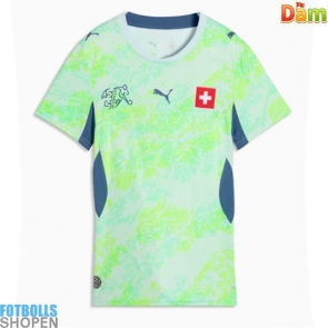 Billiga Schweiz Bortatröja Dam VM 2026 Kortärmad